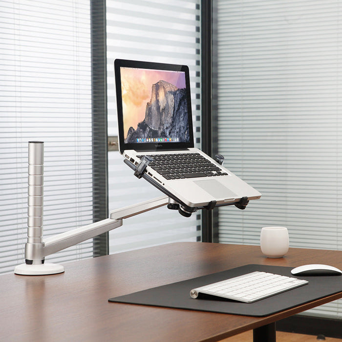 Aluminium Laptop Desk Mount Bracket Stand OA-1S TWO Arm