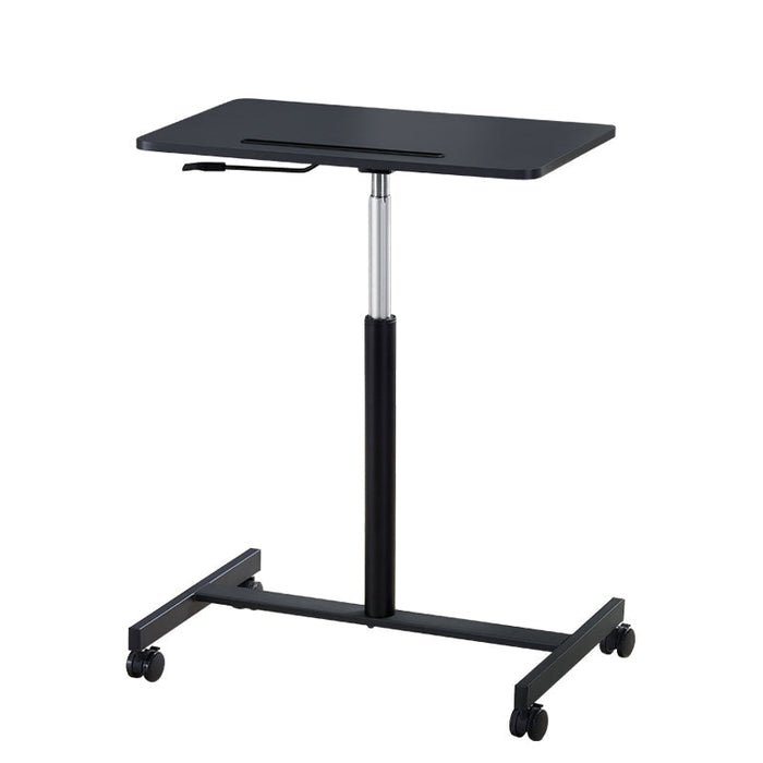 Ergonomic Mobile Desk/ Height Adjustable Sit-Stand Desk with Gas Lift