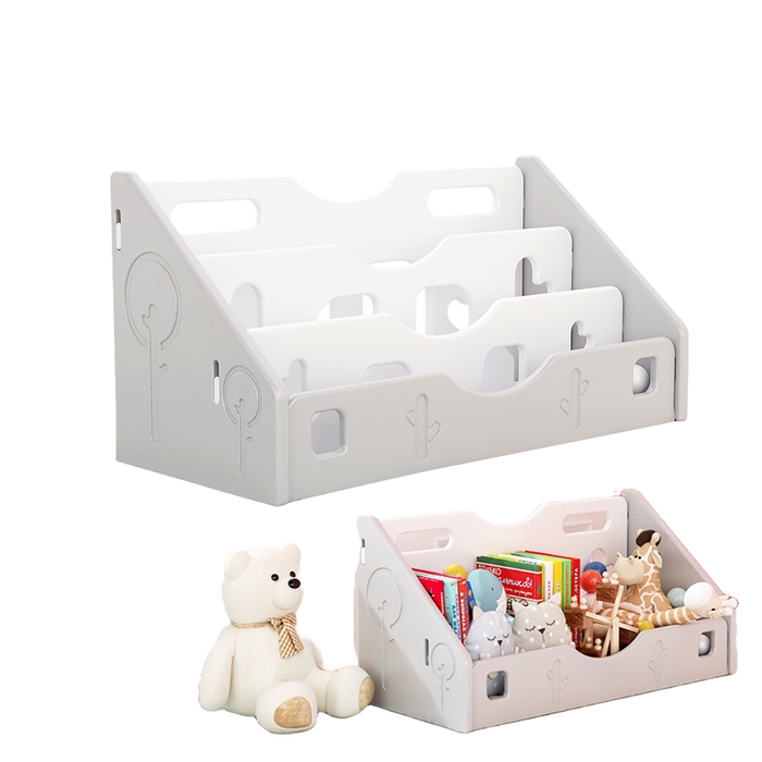 Kids Bookshelf and Toy Organizer – Book Racks for Easy Storage