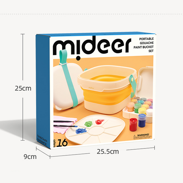 Mideer Portable Gouache Paint Bucket Set