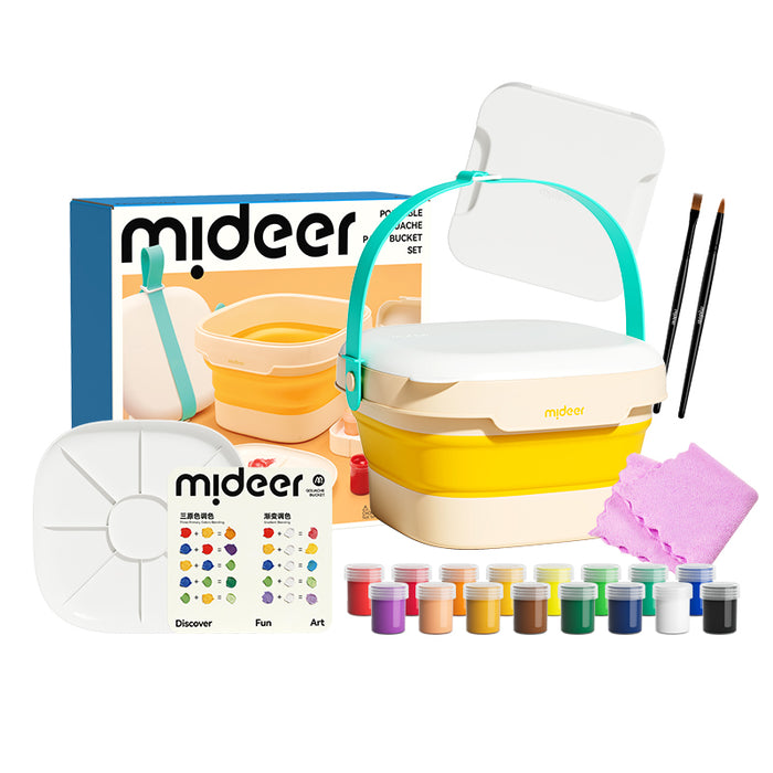 Mideer Portable Gouache Paint Bucket Set