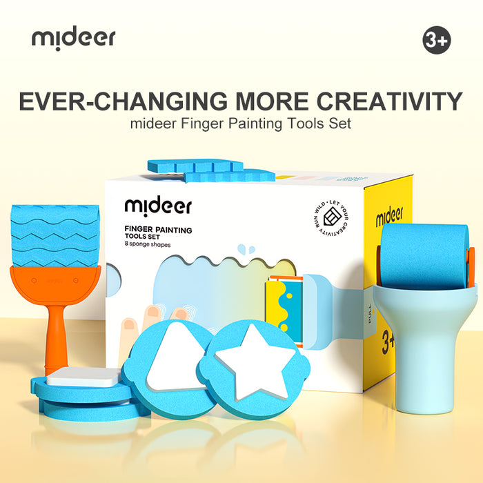 Mideer Finger Painting Tools Set