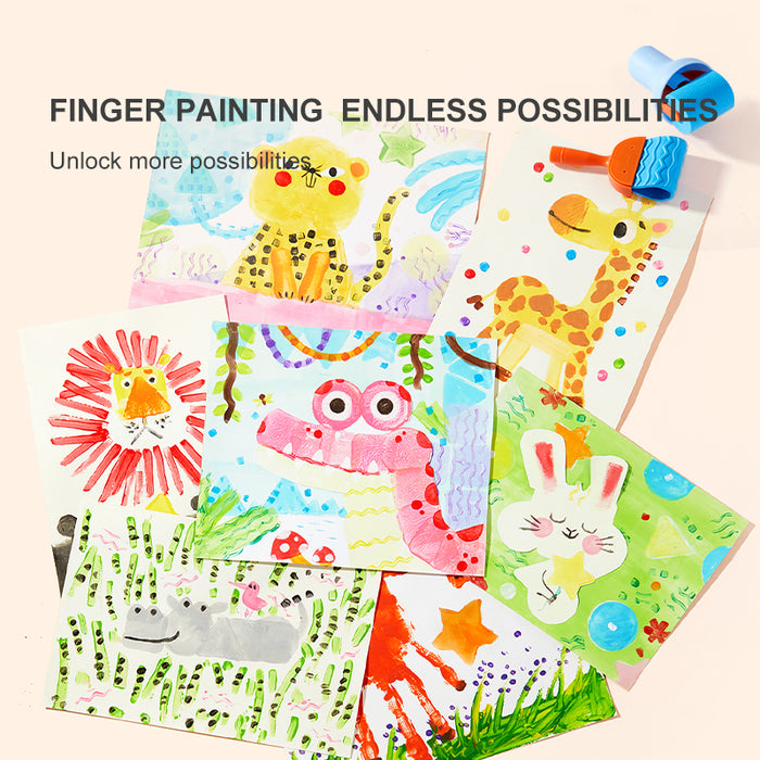 Mideer Finger Painting Tools Set