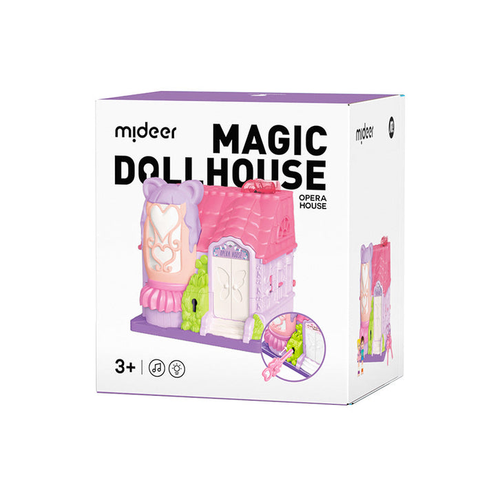 Mideer Magic Doll House 4 themes Simulation Furniture with Lights & Music Sound