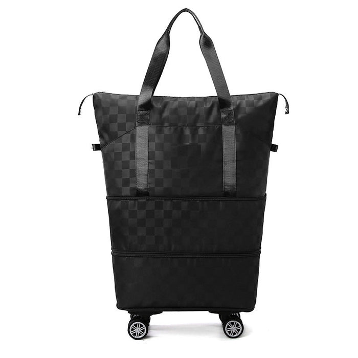 Convertible Bag with Removable Wheels and Backpack Straps