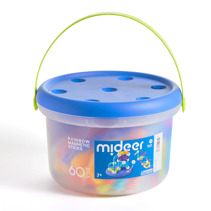 Mideer Rainbow Magnetic Sticks Available in 60pcs and 100pcs