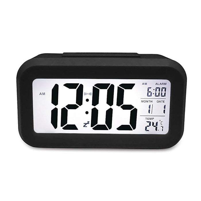 Smart Digital Clock With Date, Day and Temperature Display