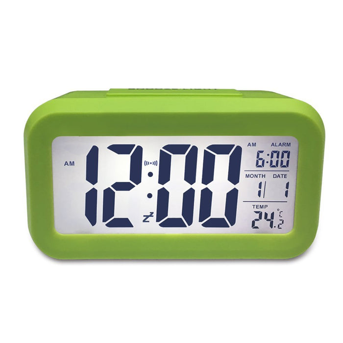 Smart Digital Clock With Date, Day and Temperature Display