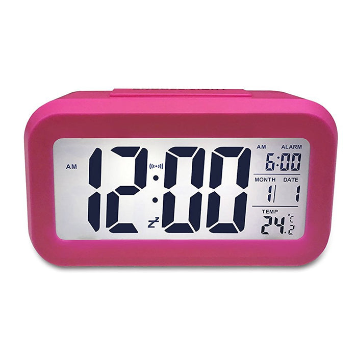 Smart Digital Clock With Date, Day and Temperature Display