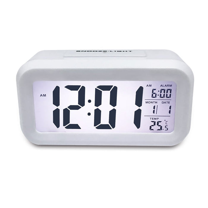 Smart Digital Clock With Date, Day and Temperature Display